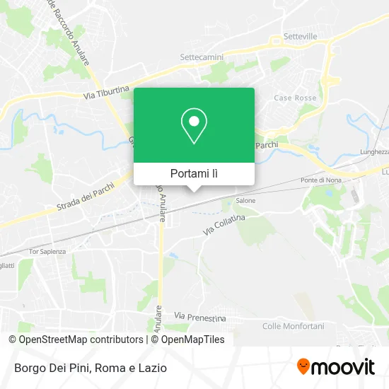 Mappa Borgo Dei Pini