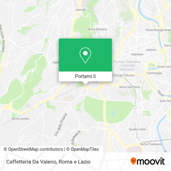 Mappa Caffetteria Da Valerio