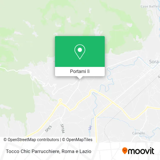Mappa Tocco Chic Parrucchiere