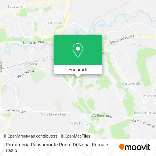 Mappa Profumeria Passamonte Ponte Di Nona
