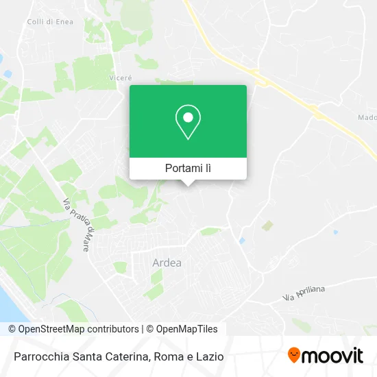 Mappa Parrocchia Santa Caterina