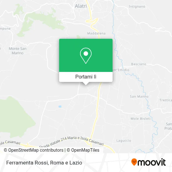Mappa Ferramenta Rossi