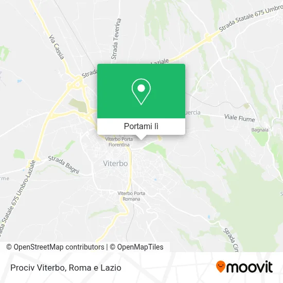 Mappa Prociv Viterbo