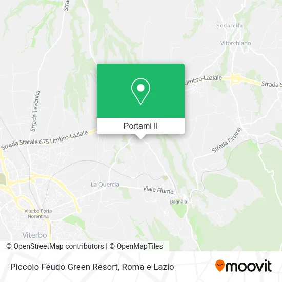 Mappa Piccolo Feudo Green Resort