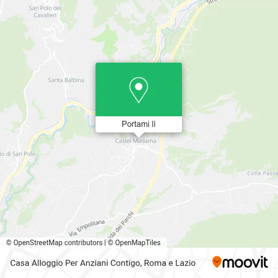 Mappa Casa Alloggio Per Anziani Contigo