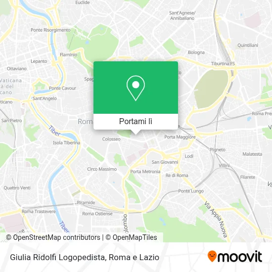 Mappa Giulia Ridolfi Logopedista