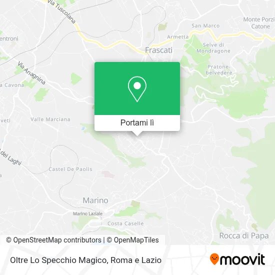 Mappa Oltre Lo Specchio Magico