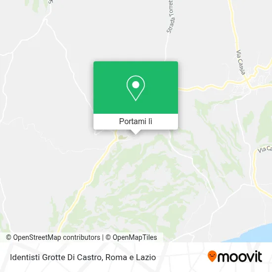 Mappa Identisti Grotte Di Castro