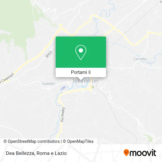 Mappa Dea Bellezza