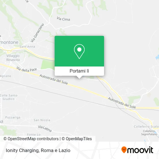 Mappa Ionity Charging