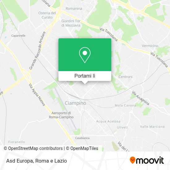 Mappa Asd Europa