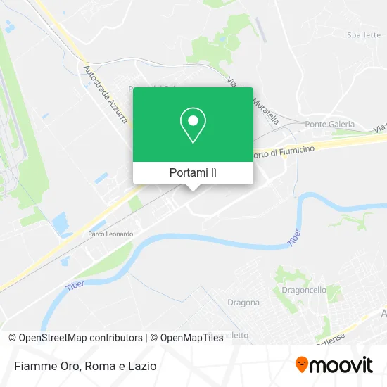 Mappa Fiamme Oro
