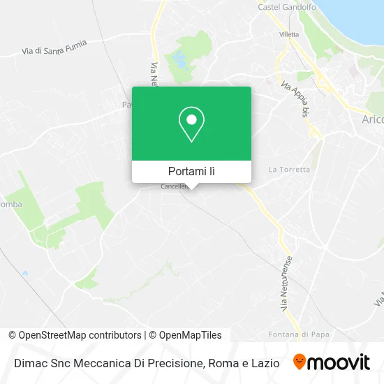 Mappa Dimac  Snc Meccanica Di Precisione
