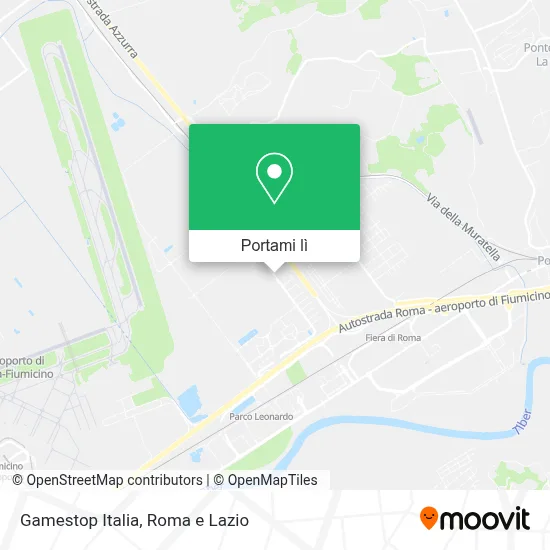 Mappa Gamestop Italia