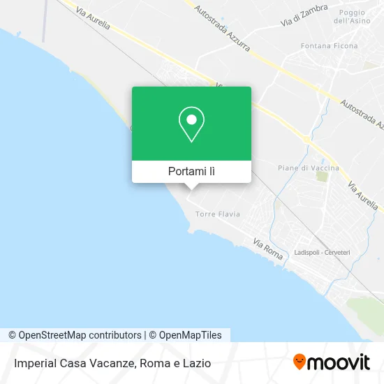Mappa Imperial Casa Vacanze