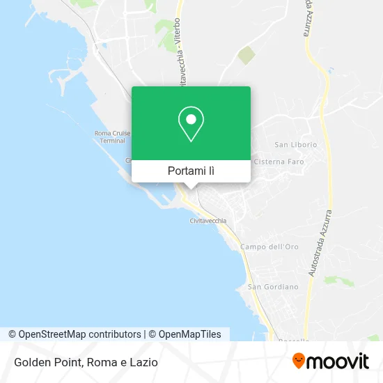 Mappa Golden Point