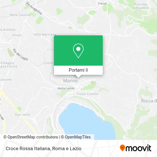 Mappa Croce Rossa Italiana