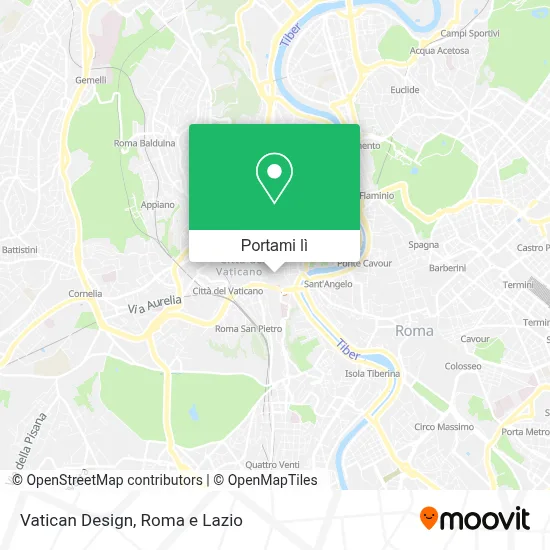 Mappa Vatican Design