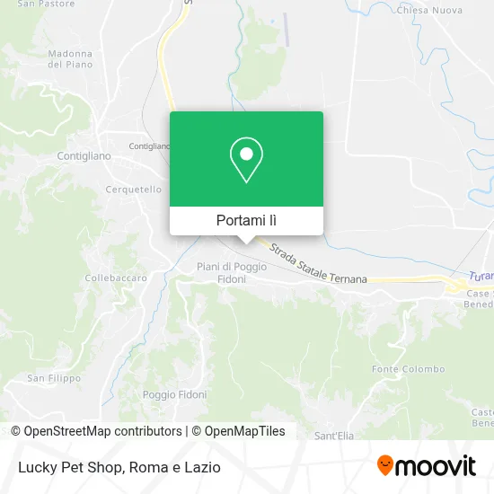 Mappa Lucky Pet Shop
