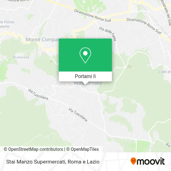 Mappa Stai Manzo Supermercati