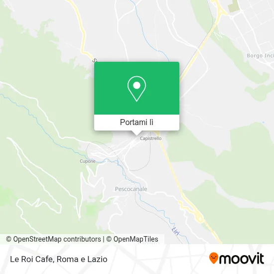 Mappa Le Roi Cafe
