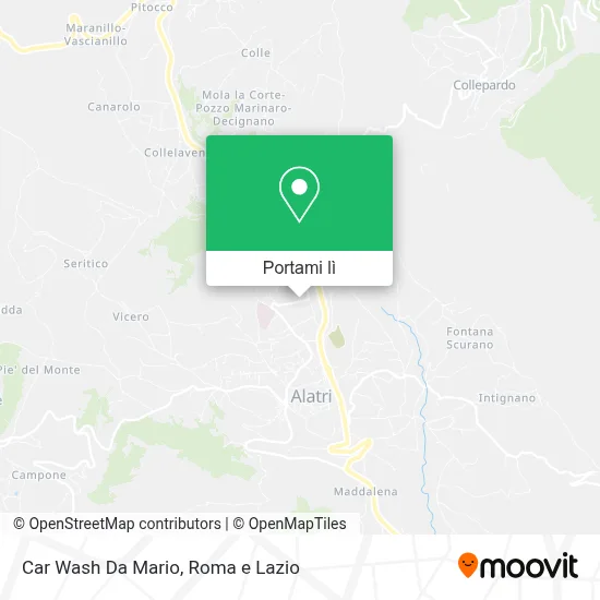 Mappa Car Wash Da Mario
