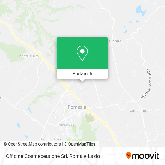Mappa Officine Cosmeceutiche Srl