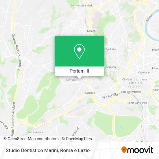 Mappa Studio Dentistico Marini