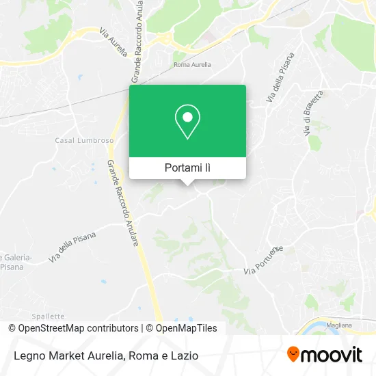 Mappa Legno Market Aurelia