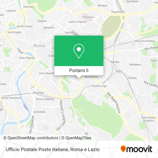 Mappa Ufficio Postale Poste Italiane