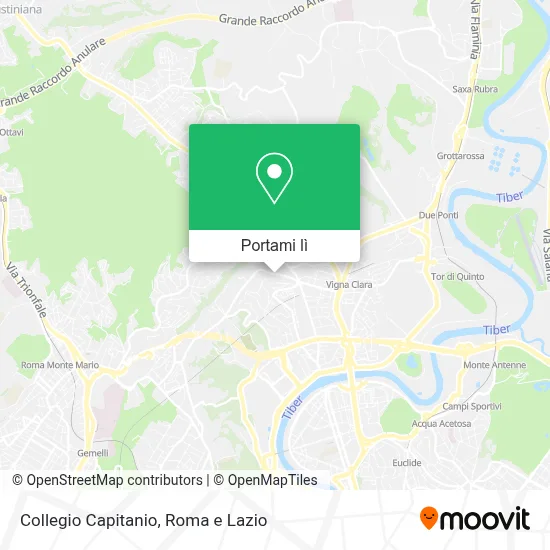 Mappa Collegio Capitanio