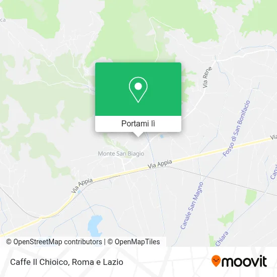 Mappa Caffe Il Chioico