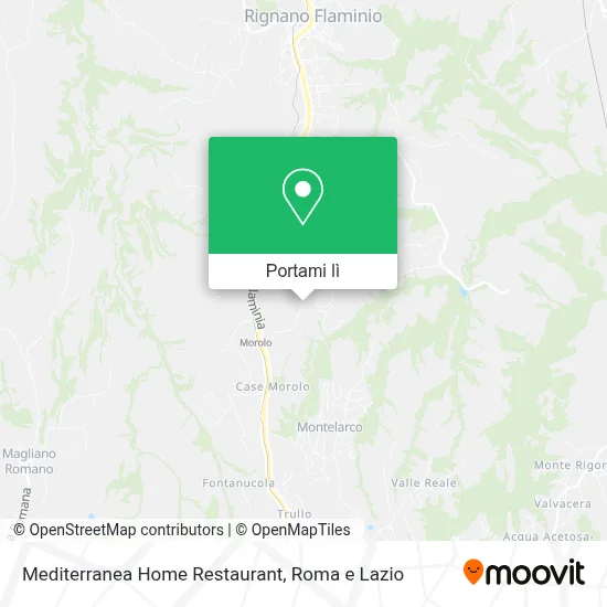 Mappa Mediterranea Home Restaurant