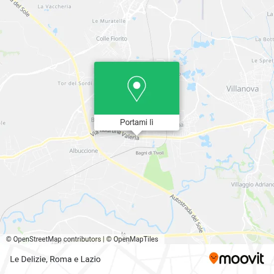 Mappa Le Delizie