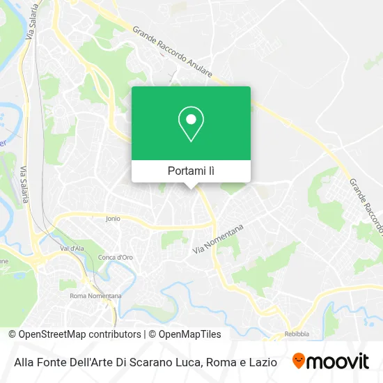 Mappa Alla Fonte Dell'Arte Di Scarano Luca
