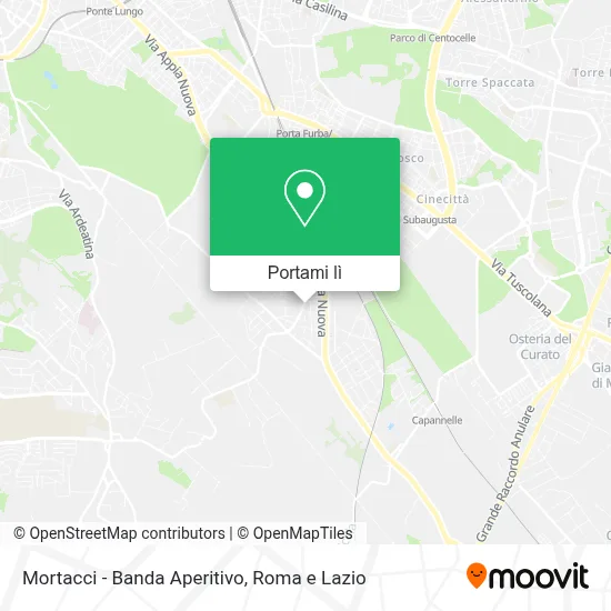 Mappa Mortacci - Banda Aperitivo