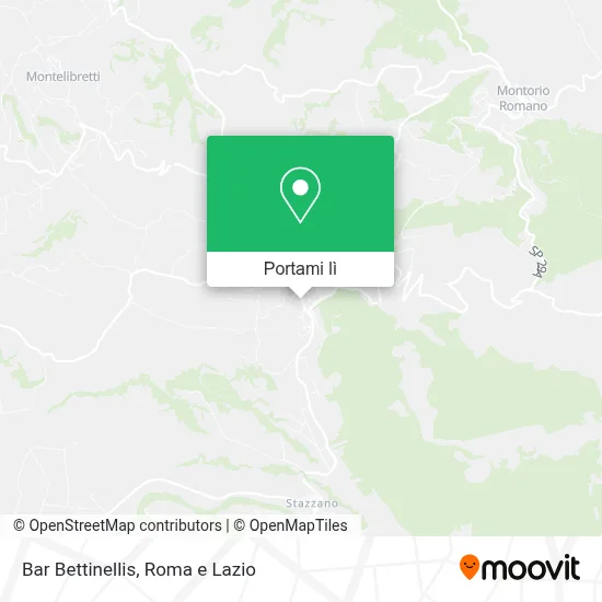 Mappa Bar Bettinellis