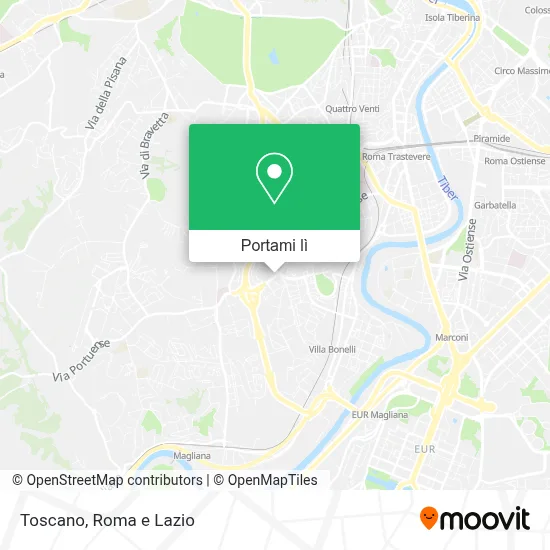 Mappa Toscano