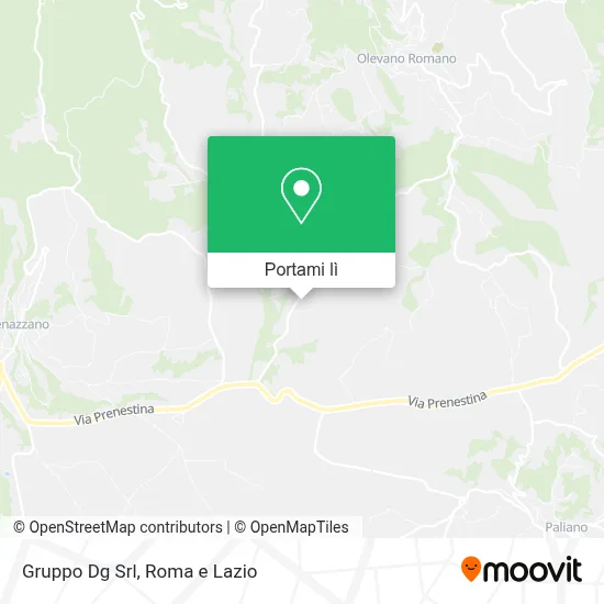Mappa Gruppo Dg Srl