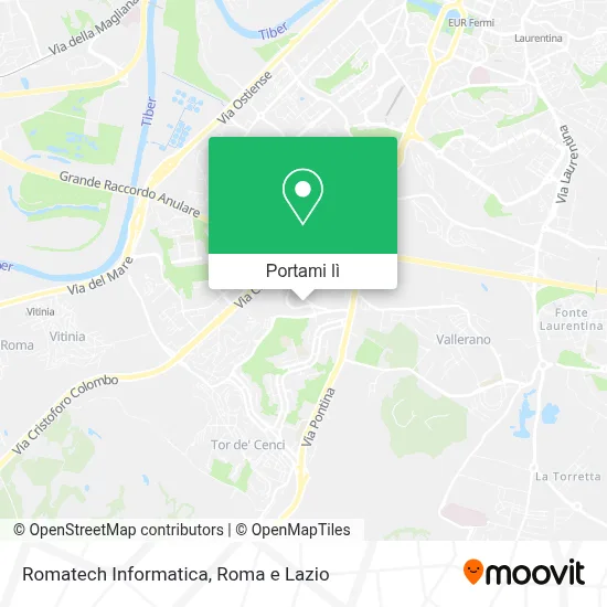 Mappa Romatech Informatica