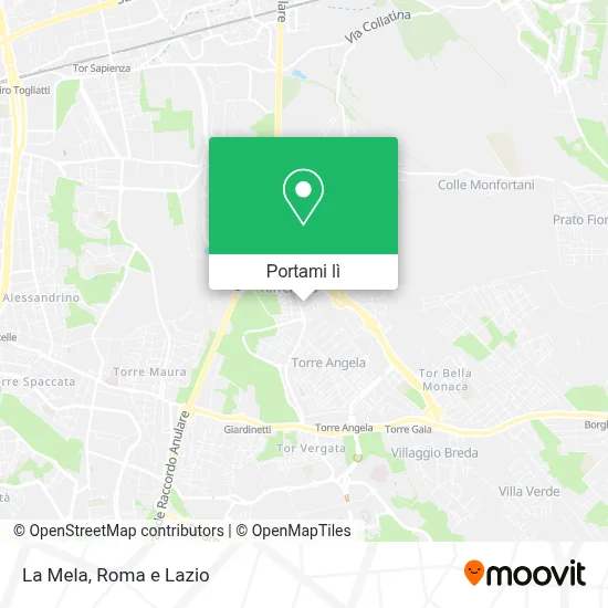 Mappa La Mela