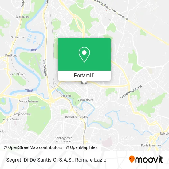 Mappa Segreti Di De Santis C. S.A.S.