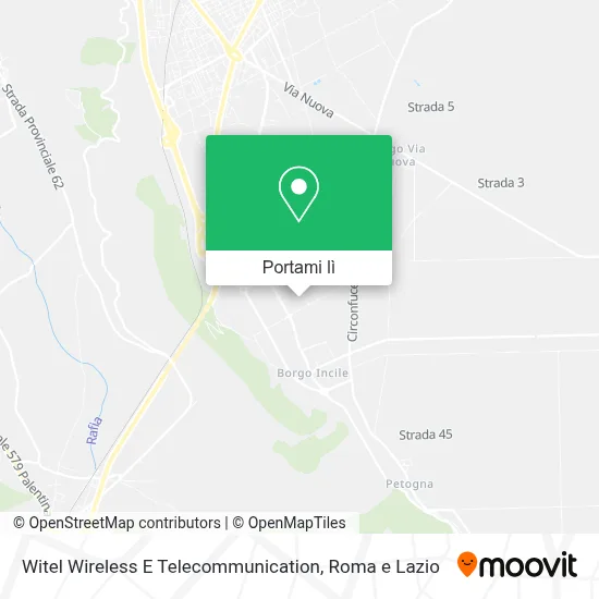 Mappa Witel Wireless E Telecommunication