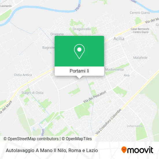 Mappa Autolavaggio A Mano Il Nilo