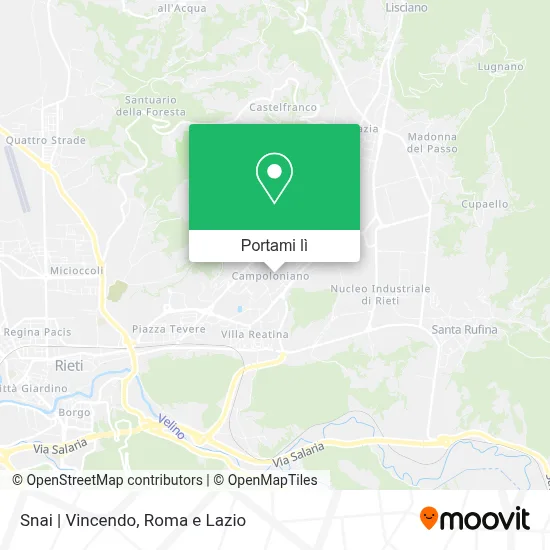 Mappa Snai | Vincendo