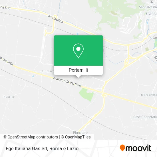 Mappa Fge Italiana Gas Srl