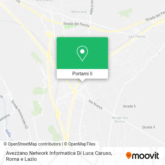 Mappa Avezzano Network Informatica Di Luca Caruso