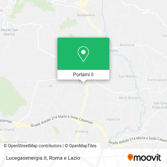 Mappa Lucegasenergia.It