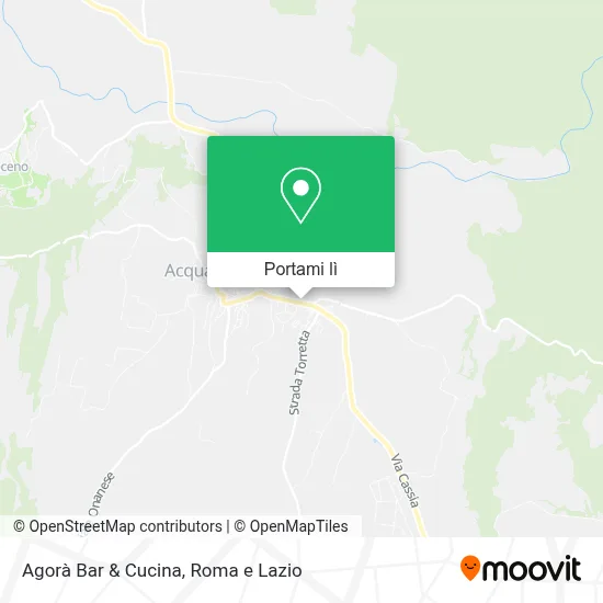 Mappa Agorà Bar & Cucina