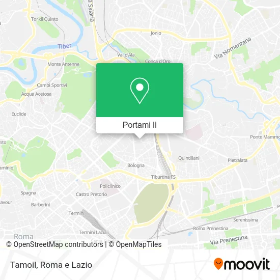 Mappa Tamoil